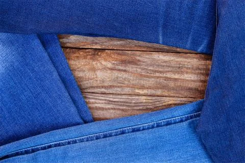 Background jeans material Stock Photos