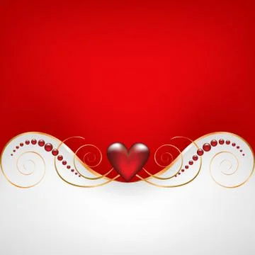 Background with jewelry frame Illustrazione stock