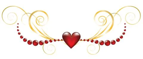 Background with jewelry frame Stock Illustration