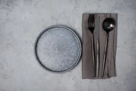 Background with kitchenware Stock Photos