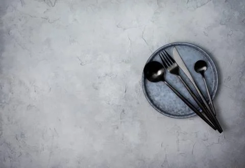 Background with kitchenware Stock Photos