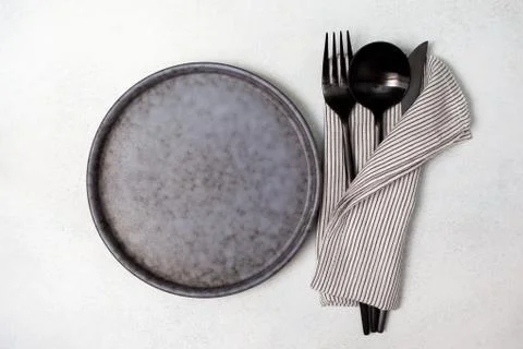 Background with kitchenware Stock Photos