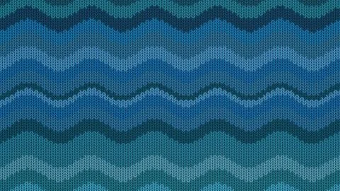 Background with a knitted texture, imitation of wool. Multicolored diverse li Illustrazione stock