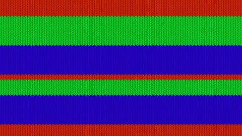 Background with a knitted texture, imitation of wool. A variety of different  Stock Illustration
