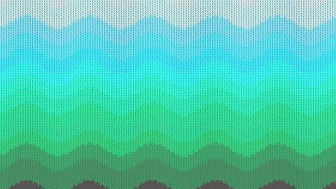 Background with a knitted texture, imitation of wool. Multicolored diverse li Stock Illustration
