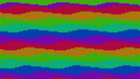 Background with a knitted texture, imitation of wool. Multicolored diverse li Stock Illustration