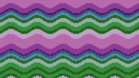 Background with a knitted texture, imitation of wool. Multicolored diverse li Stock Illustration