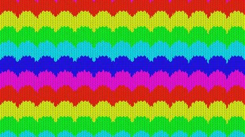 Background with a knitted texture, imitation of wool. Multicolored diverse li Stock Illustration