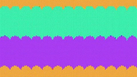 Background with a knitted texture, imitation of wool. Multicolored diverse li Stock Illustration