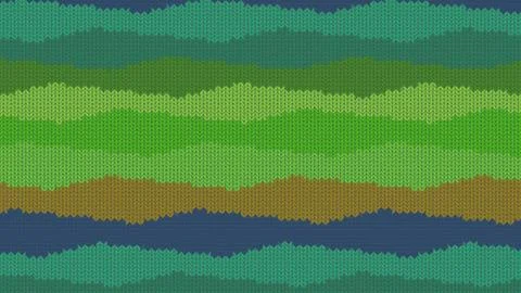 Background with a knitted texture, imitation of wool. Multicolored diverse li Stock Illustration