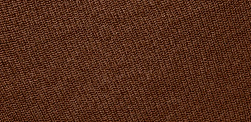 Background of knitting pattern. Mocha Mousse, Color of the Year 2025. 스톡 사진