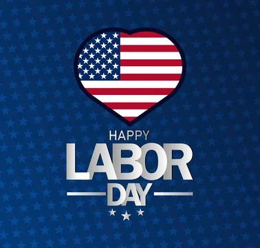 Background Labor Day Stock Illustration