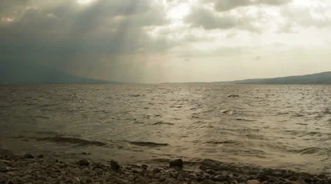 Background Lake Water Stock Footage 32657356