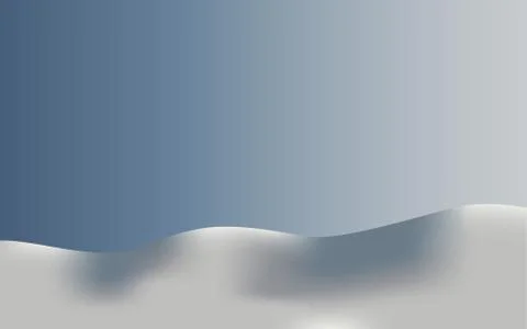 Background landscape in snow Stock Illustration