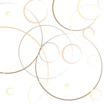 Background of large and small circles on a white background, abstraction Stock Illustration