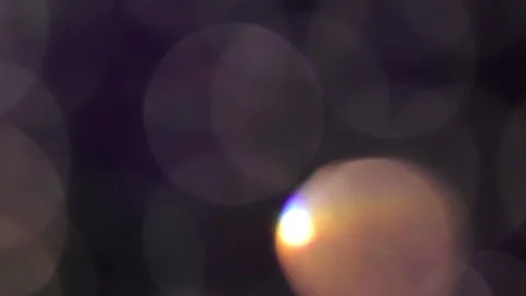 Background of large bokeh lights superimposed Stock Footage 318663174
