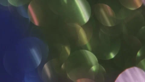 Background of large colored neon lights Vidéo 318510713