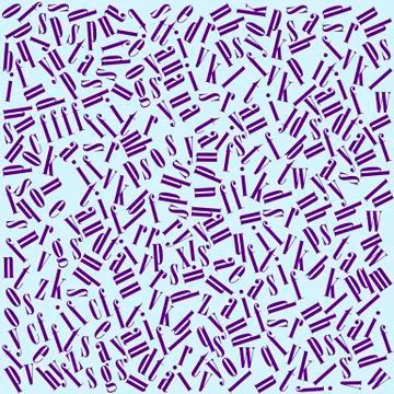 The background of latin letters Stock Illustration