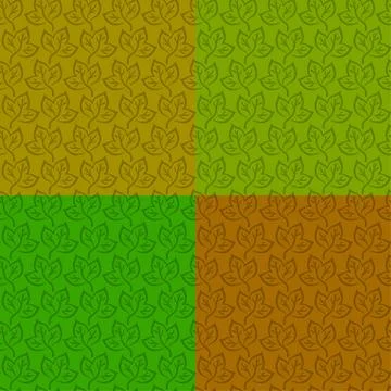 Background with leaves Stock Illustration