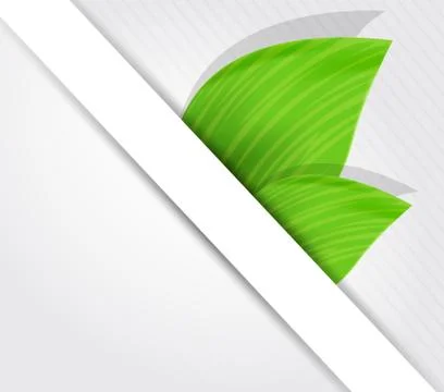 Background with leaves Stock Illustration