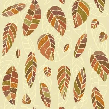 Background from leaves Stock Illustration