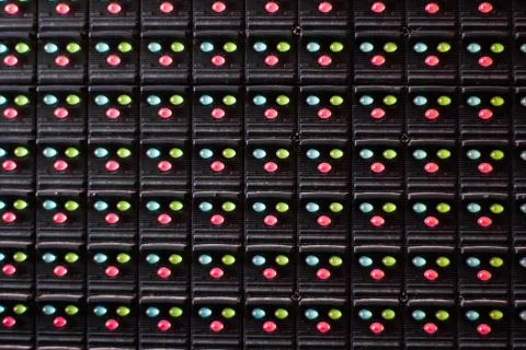 Background LED screen. Stock Photos