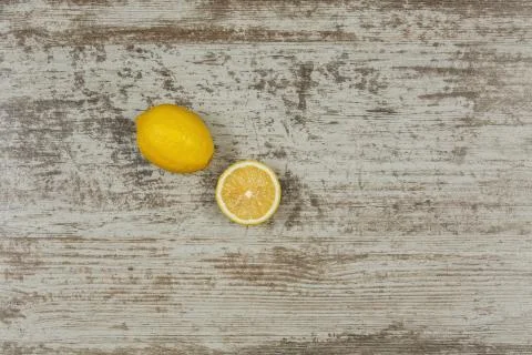 Background with lemons Stock Photos