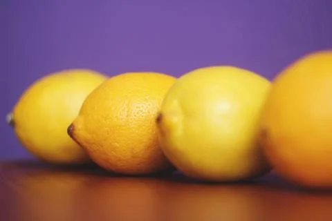 Background with lemons Stock Photos