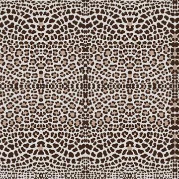 Background of leopard skin pattern Stock Illustration