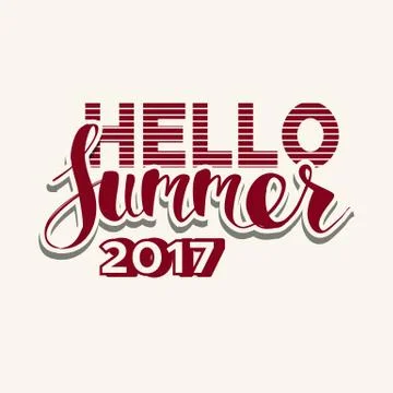 Background with Lettering Stock Illustration