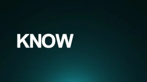 Background of letters and inscriptions KNOWLEDGE Stock Footage 68648528