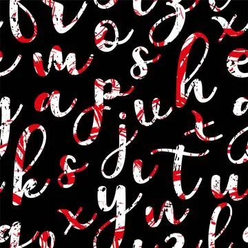 Background with letters Stock Illustration