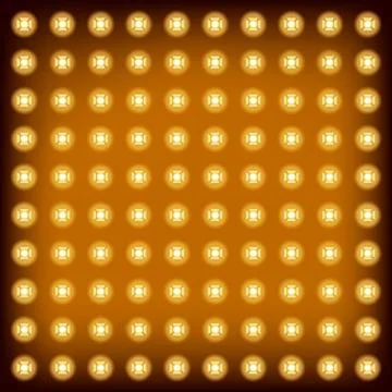 Background light bulb Stock Illustration