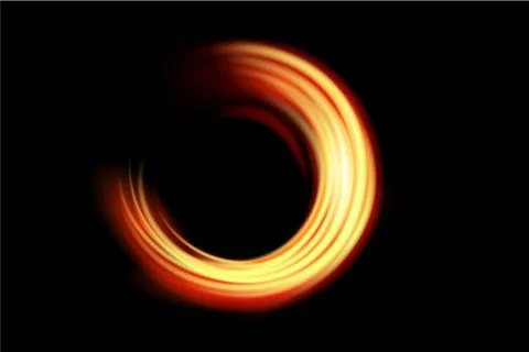 Background light curve glowing effect on isolated  for text and message desig Stock Illustration