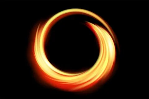 Background light curve glowing effect on isolated  for text and message desig Stock Illustration