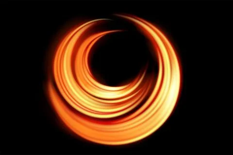 Background light curve glowing effect on isolated  for text and message desig Stock Illustration