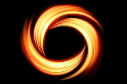 Background light curve glowing effect on isolated  for text and message desig Stock Illustration