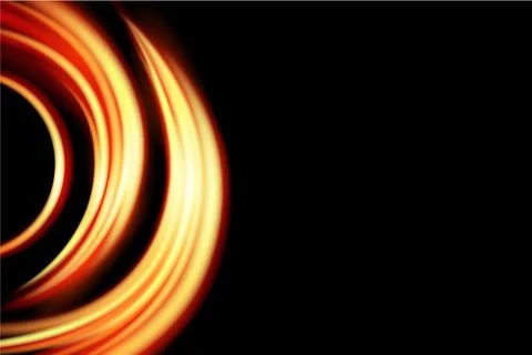 Background light curve glowing effect on isolated  for text and message desig Stock Illustration