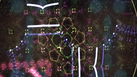 Background Light Motion Design Video Modern Abstract Pattern Animation Texture Stock-Footage 282833171