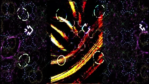 Background Light Motion Design Video Modern Abstract Pattern Animation Texture Vídeo Stock 282885291