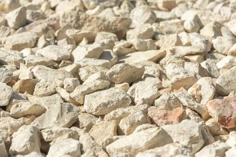 Background light rubble close-up Stock Photos