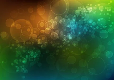 Background with light splash bokeh Stock Illustration