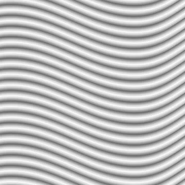 Background of light, white, wavy, volumetric lines. Are located exactly in .. Illustrazione stock