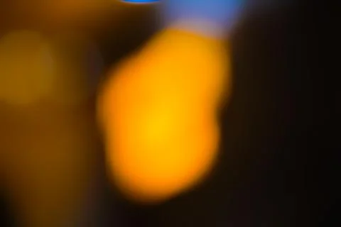 Background lights with bokeh camera effect, blur camera effect Stock Photos