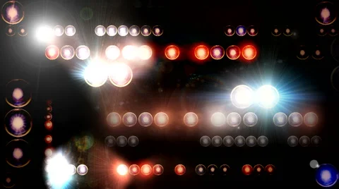 Background lights wall of stage in color 5 Stock Footage 45601673
