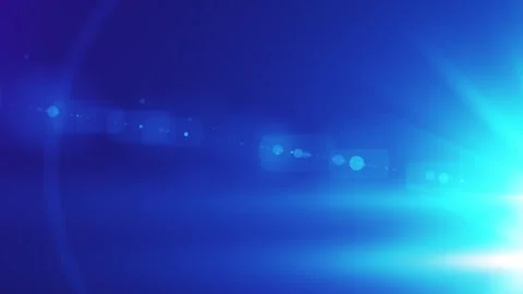 Background with lights.stylized blue glow lighting background Stock Footage 320087269