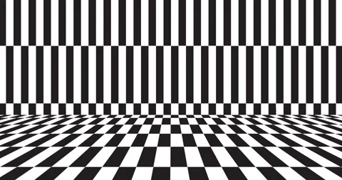 Background line checkerboard abstract repeat unique infinite Stockbeeldmateriaal 335734224