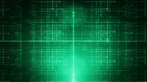 Background line with light Tilt Green LOOP Stock Footage 68536886