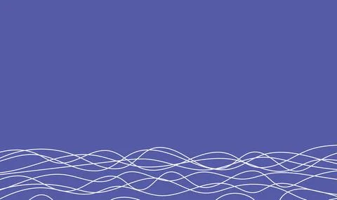 Background line stroke deep ocean sea abstract Ilustração Stock