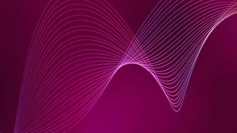 Background line wave pattern, Gradient color line wave abstract background Stock Illustration
